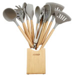 Silicone Wood Spatula